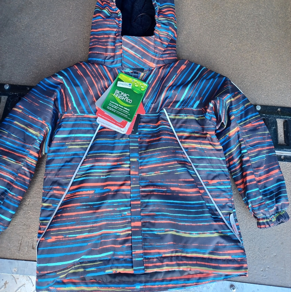 Colorful Striped Kids Jacket